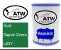 Preview: Audi, Signal Green, L62Y: 500ml Lackdose, von ATW Autoteile West.